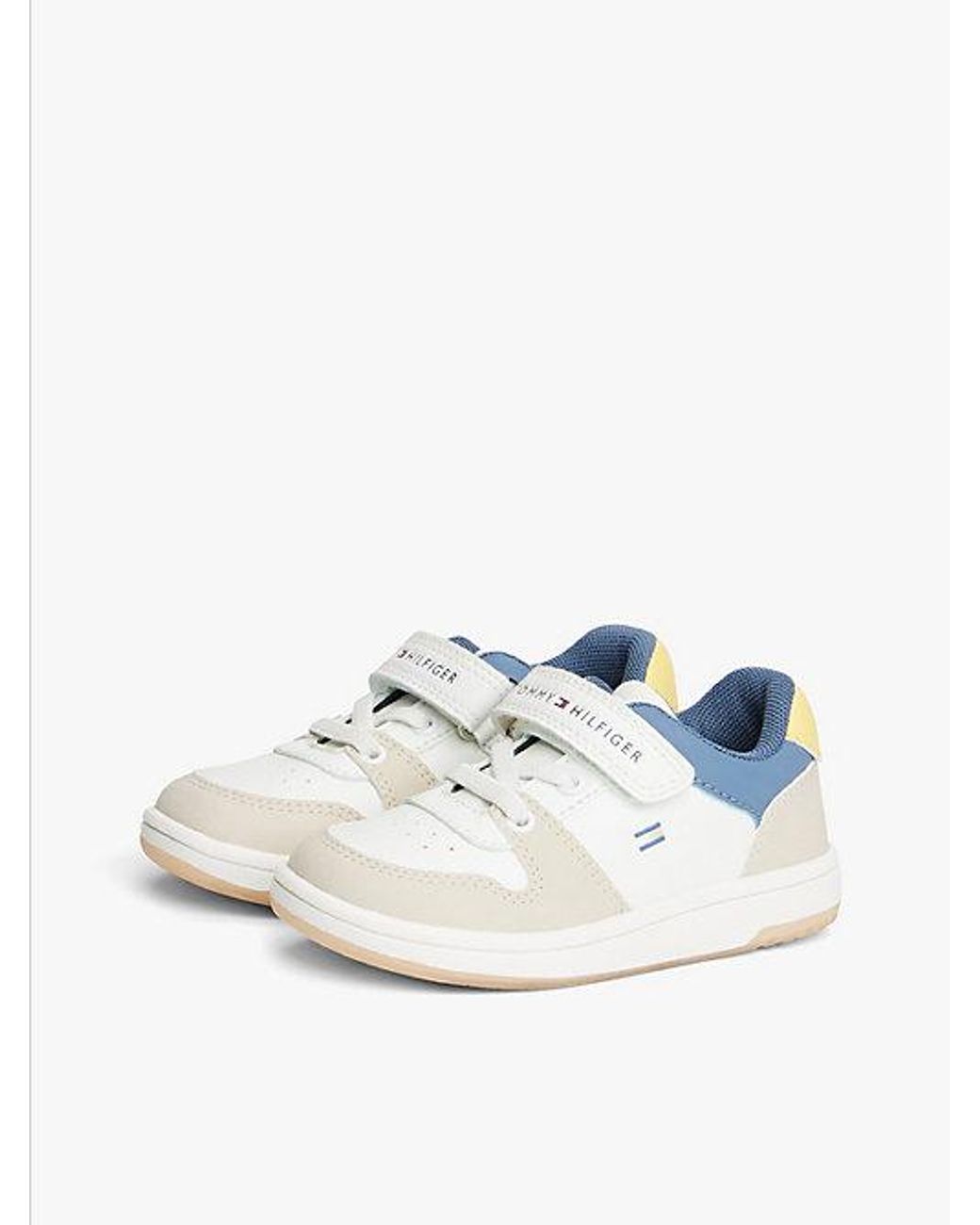 Tommy Hilfiger Blue Colour Pop Tonal Flag Trainers