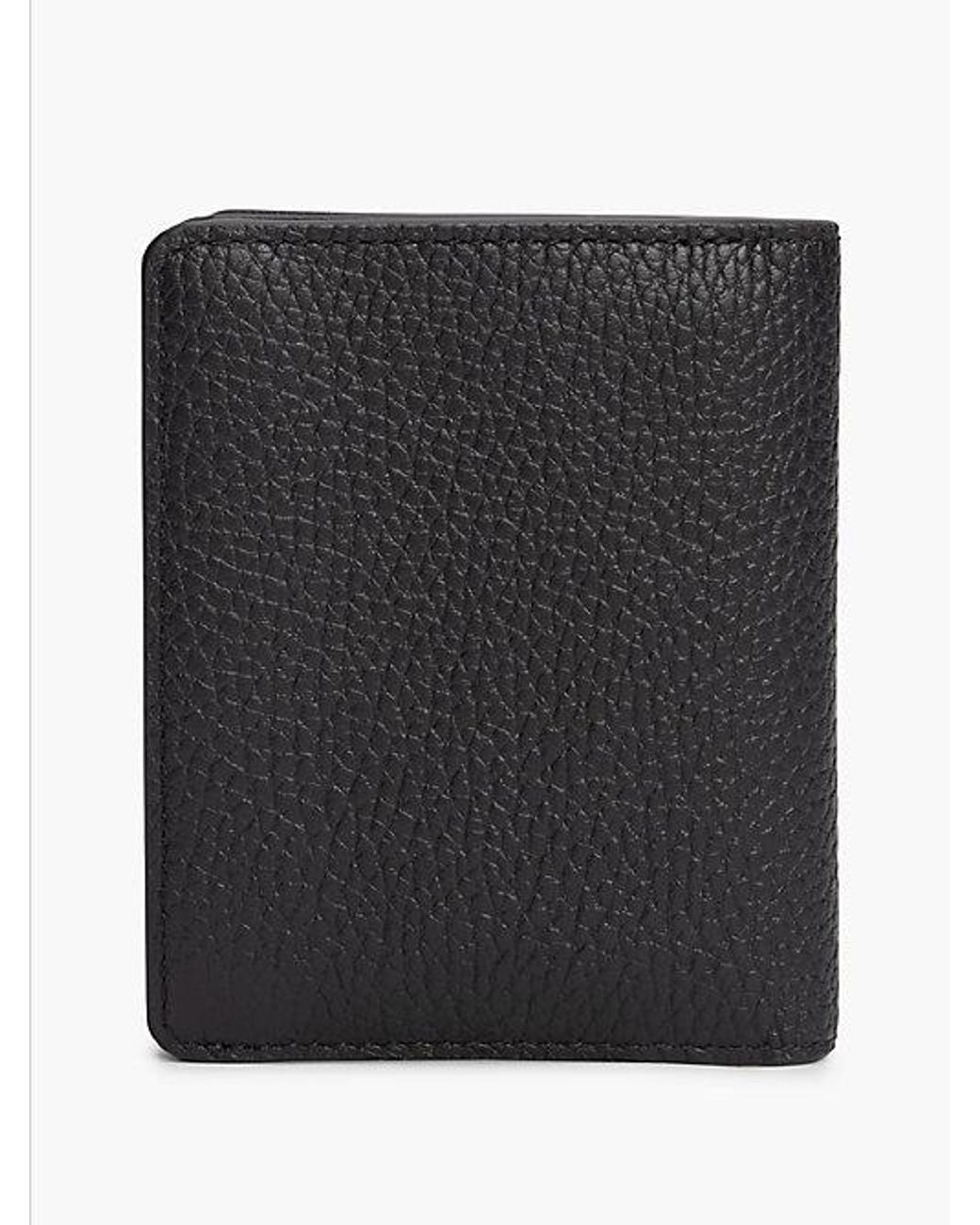 Tommy Hilfiger Black The American Icon Leather Bifold Wallet