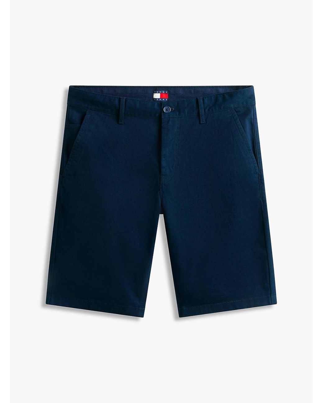 Tommy Hilfiger Blue Scanton Twill Slim Chino Shorts for men