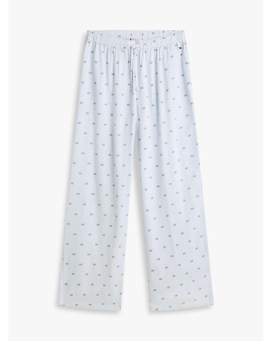 Tommy Hilfiger Blue Essential Relaxed Drawstring Pyjama Bottoms