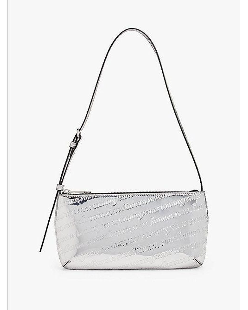 Tommy Hilfiger Tommy Jeans Metallic Debossed Logo Shoulder Bag
