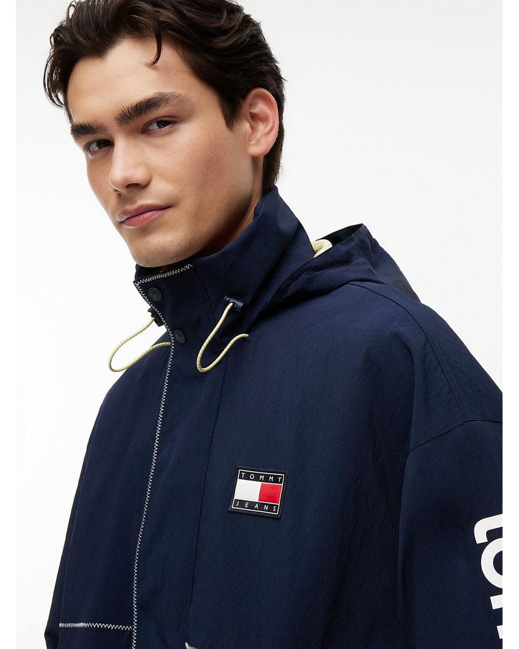 Tommy Hilfiger Blue Oversized Regatta Jacket for men