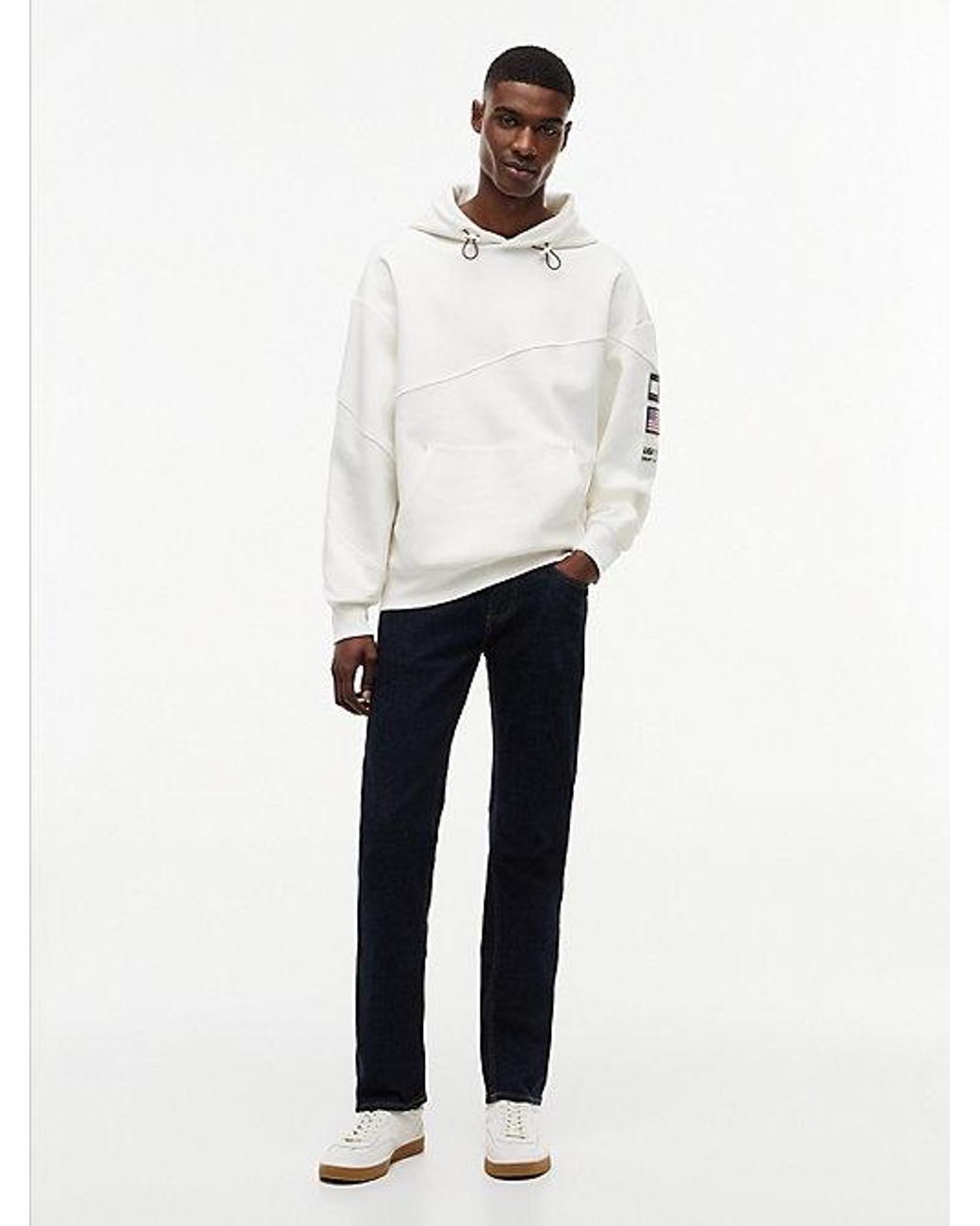 Tommy Hilfiger White Tommy X U.s. Sail Gp Team Relaxed Hoody