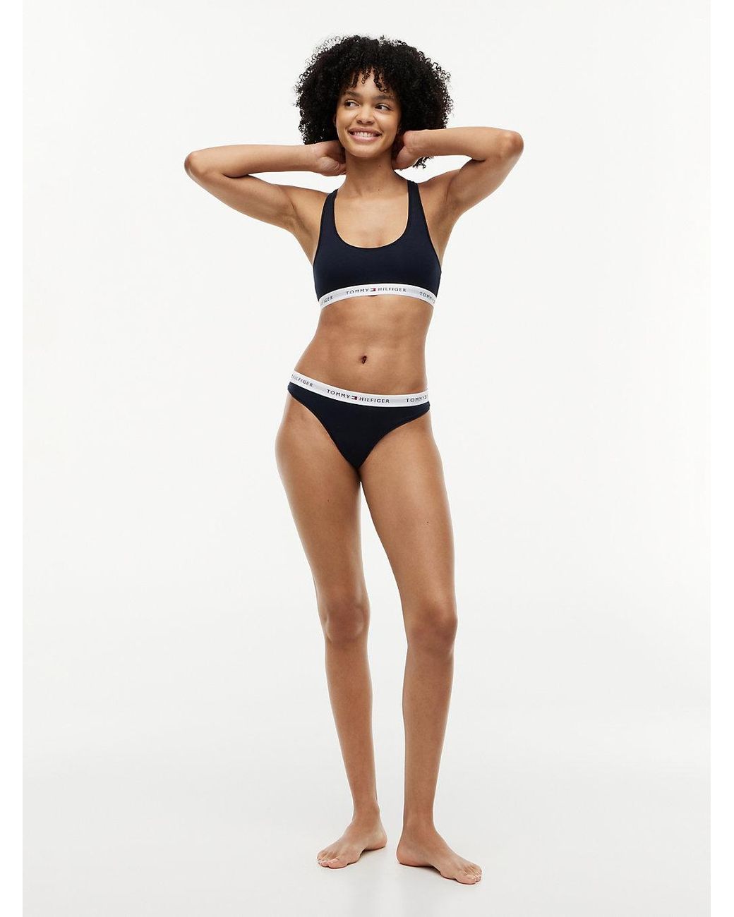 Tommy Hilfiger Blue Tommy Icons Unlined Bralette
