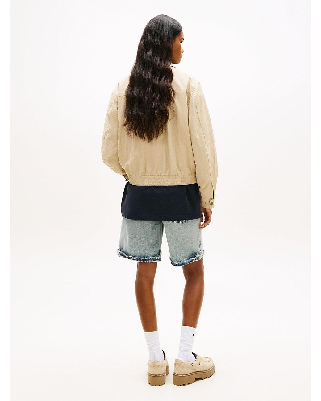 Veste De Coach Tommy Badge Déperlante Tommy Hilfiger en coloris Blue