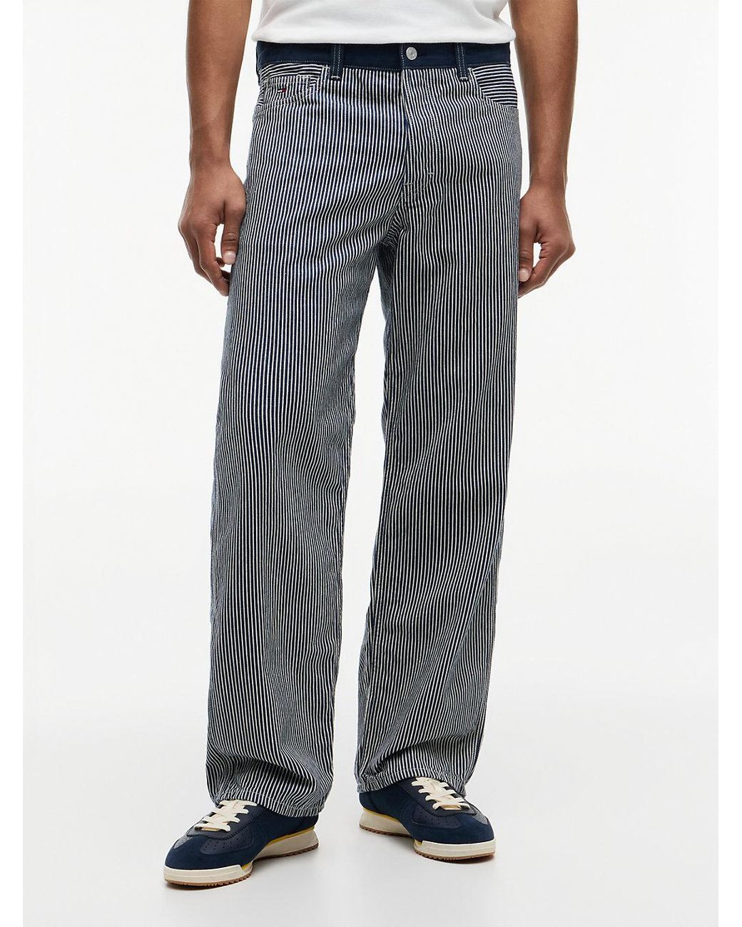 Tommy Hilfiger Blue Jaimie Relaxed Straight Carpenter Jeans for men