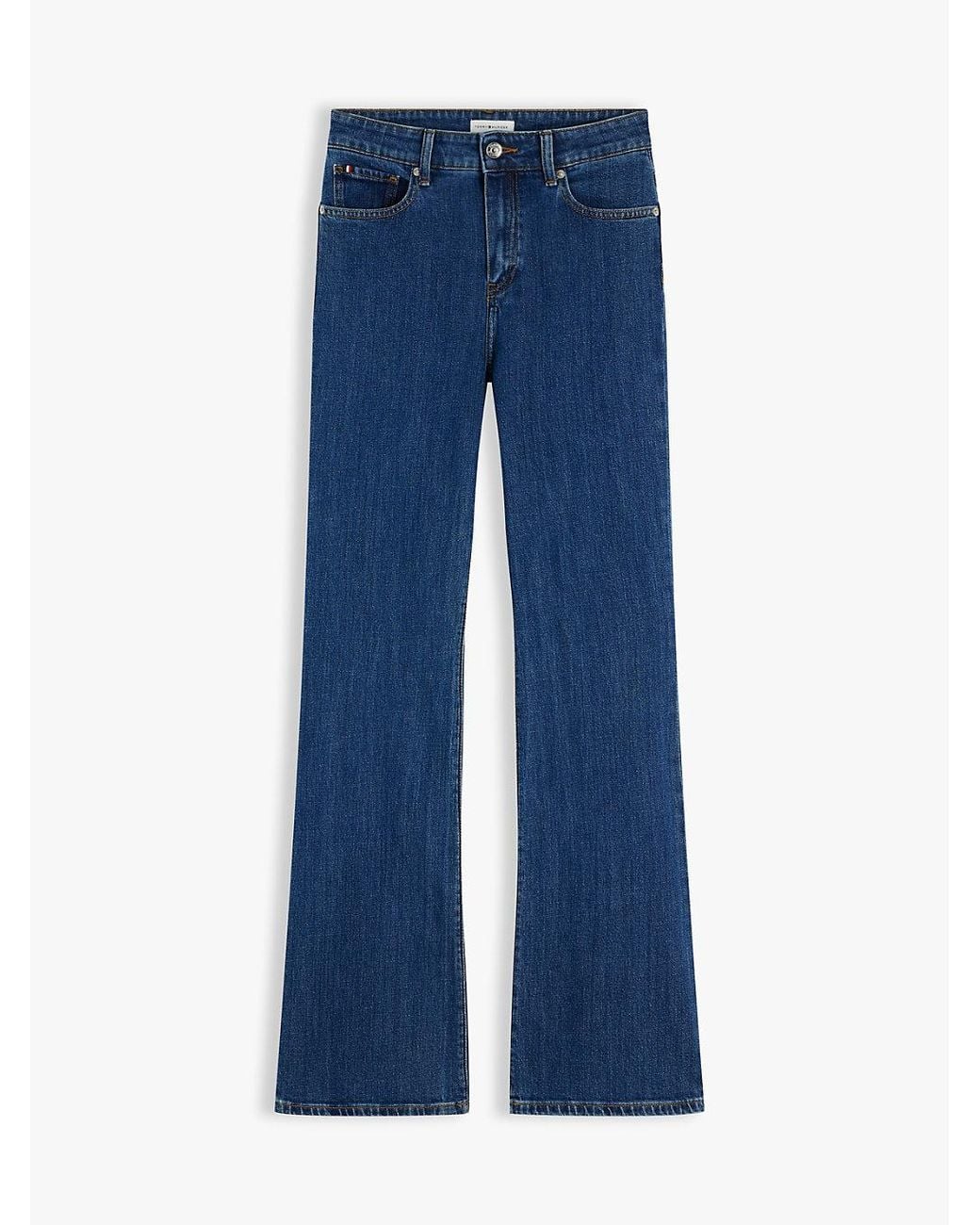 Tommy Hilfiger Blue Mid Rise Bootcut Jeans