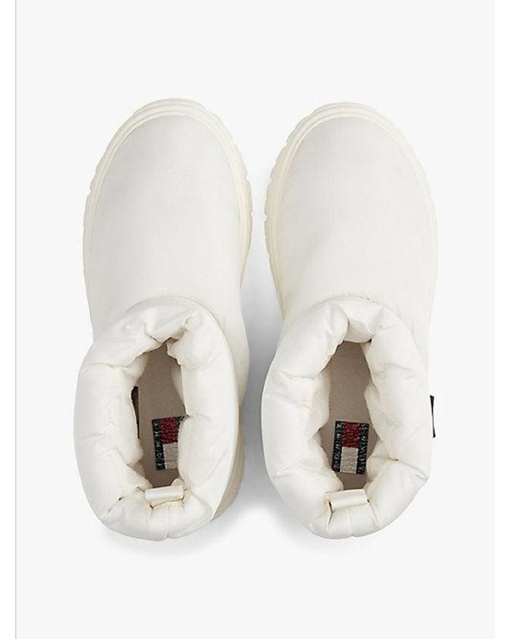 Tommy Hilfiger Natural Warm Lined Cleat Snow Boots
