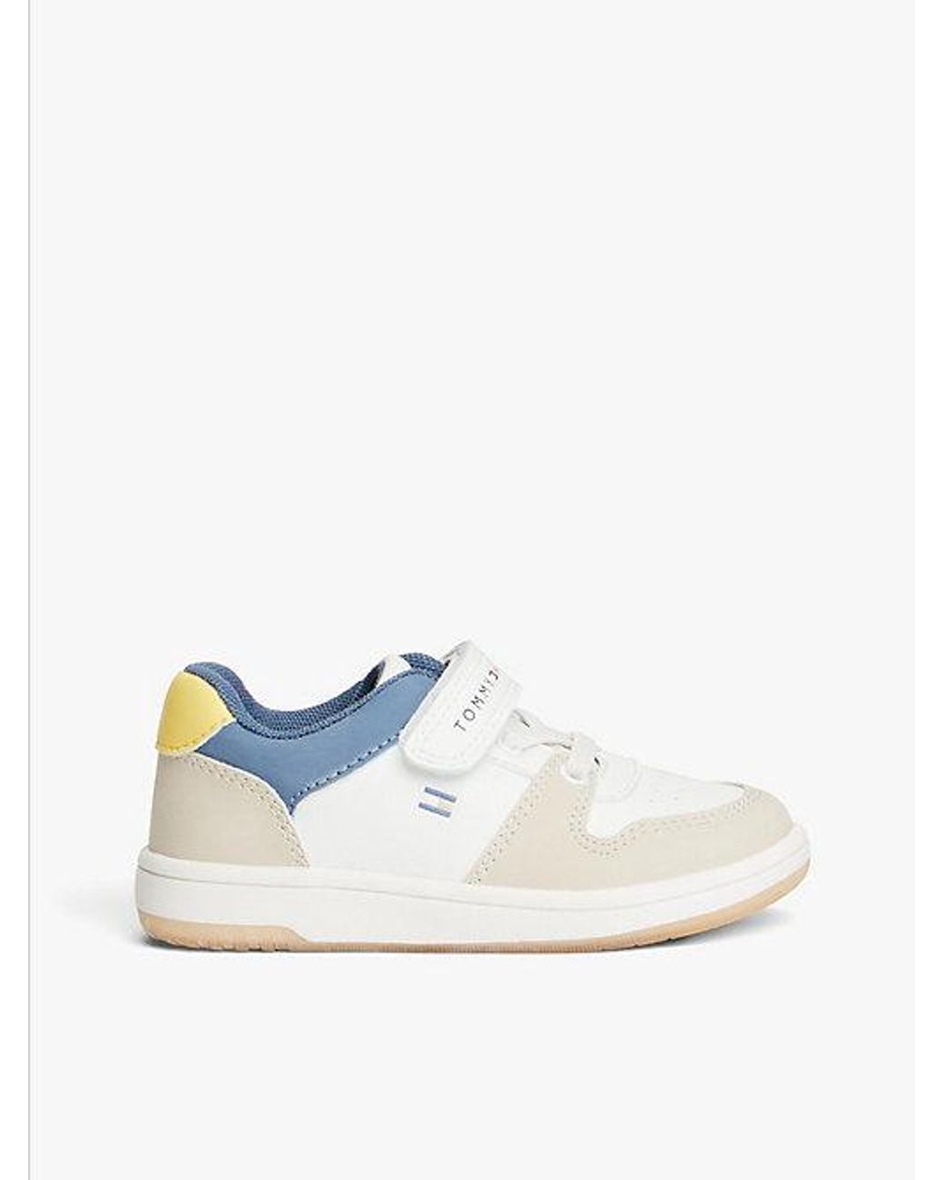 Tommy Hilfiger Blue Colour Pop Tonal Flag Trainers