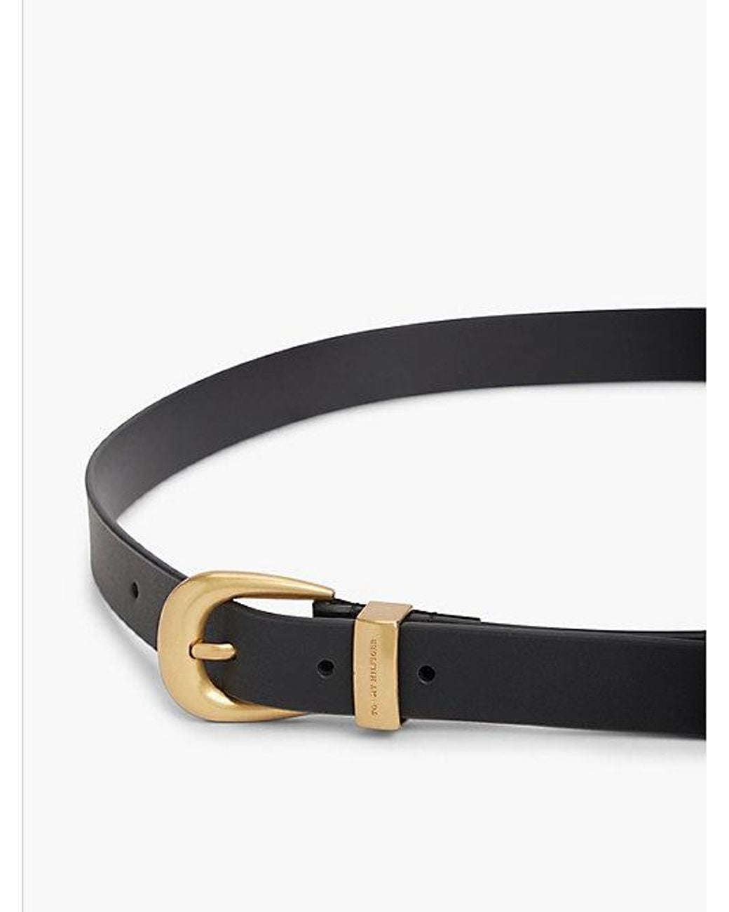 Tommy Hilfiger Multicolor Leather Western Rounded Buckle Belt