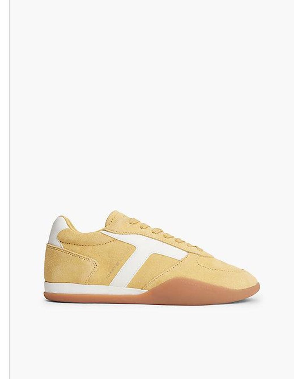 Tommy Hilfiger Natural Suede Vintage Low Profile Trainers