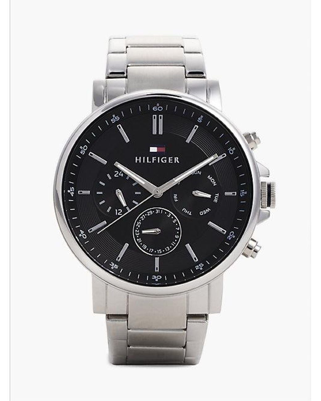 Tommy Hilfiger Gray Rose Gold-plated Stainless Steel Watch for men