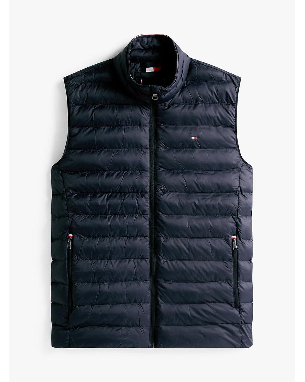 Tommy Hilfiger Blue Packable Quilted Gilet for men