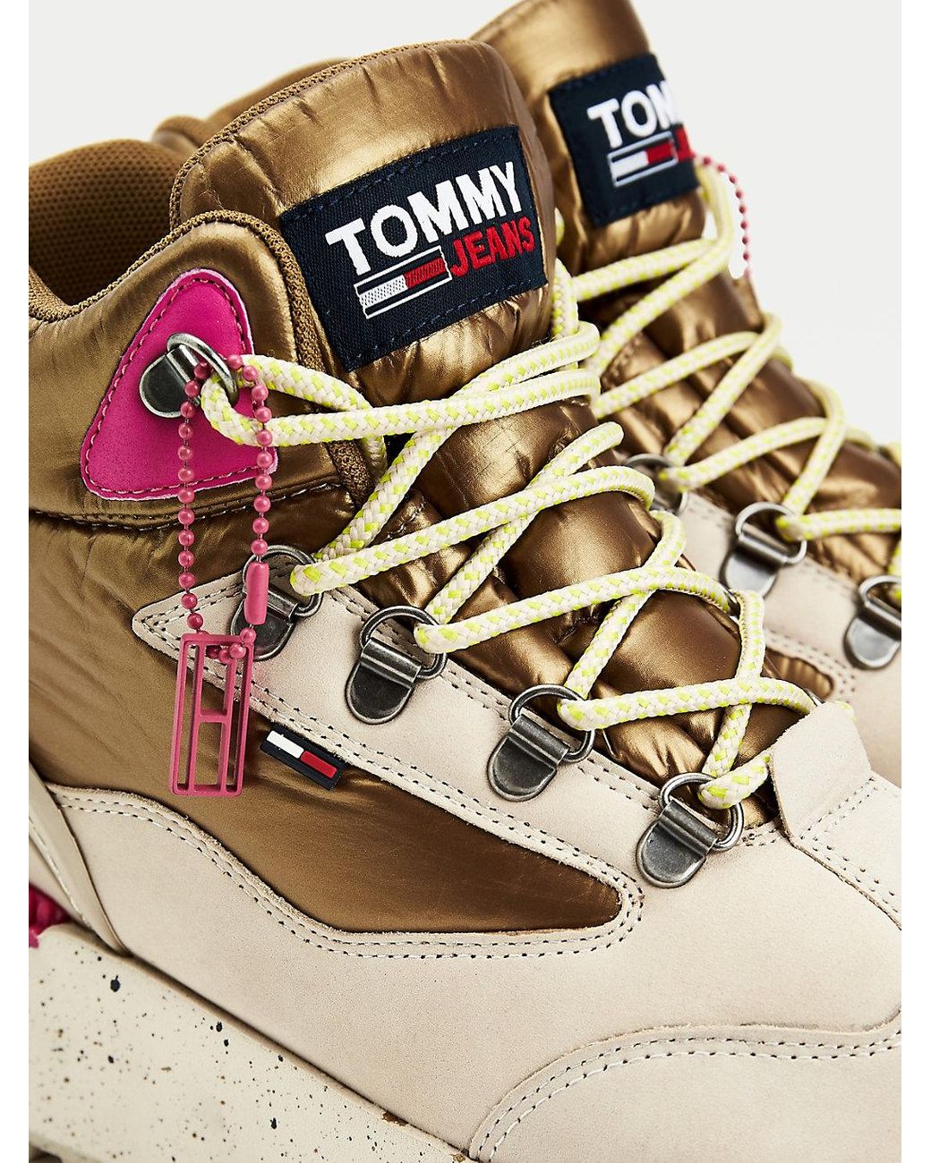 Tommy Hilfiger Leather Hybrid Flatform 