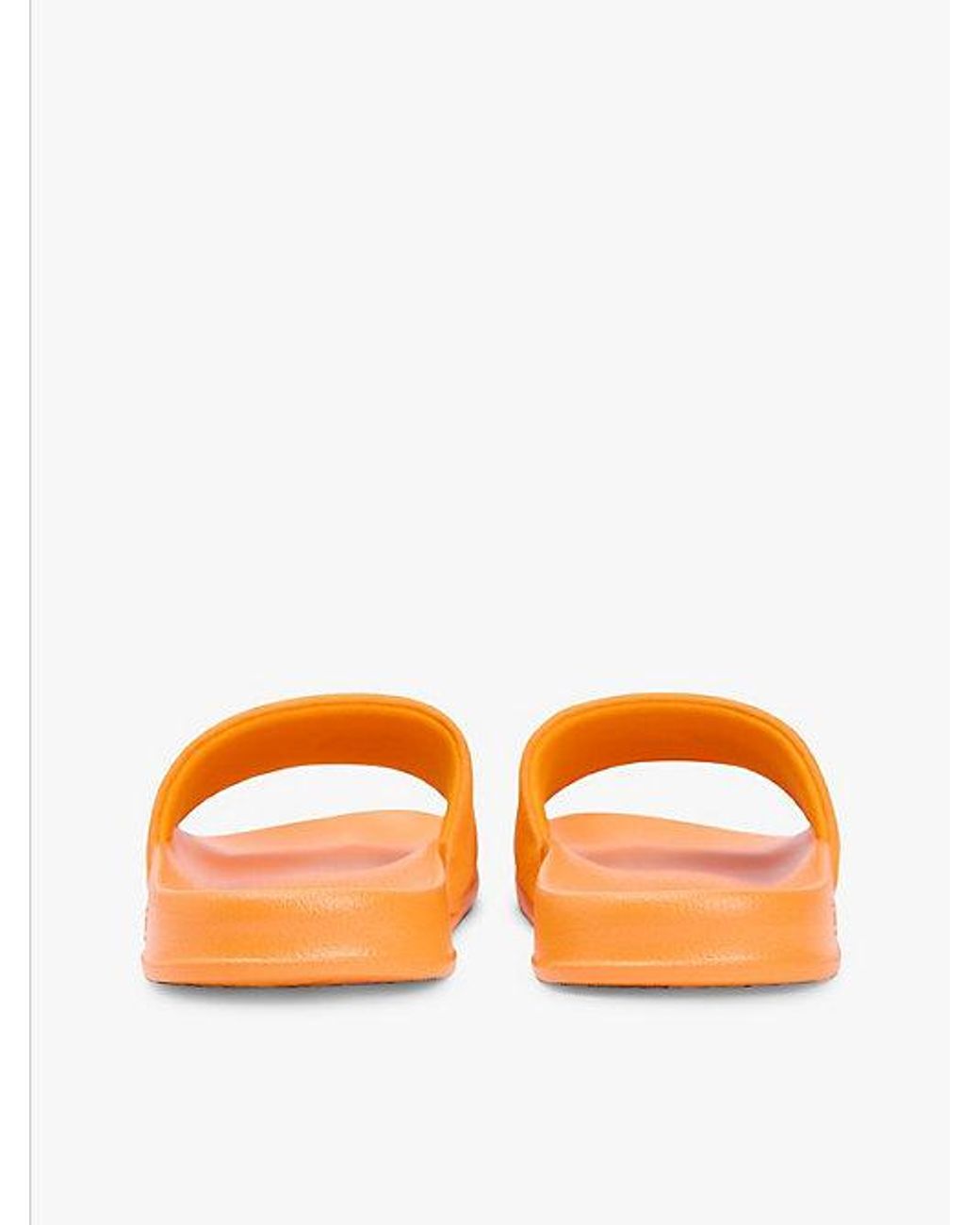 Tommy Hilfiger Canvas Badslipper Met Geborduurd Logo in het Orange voor heren