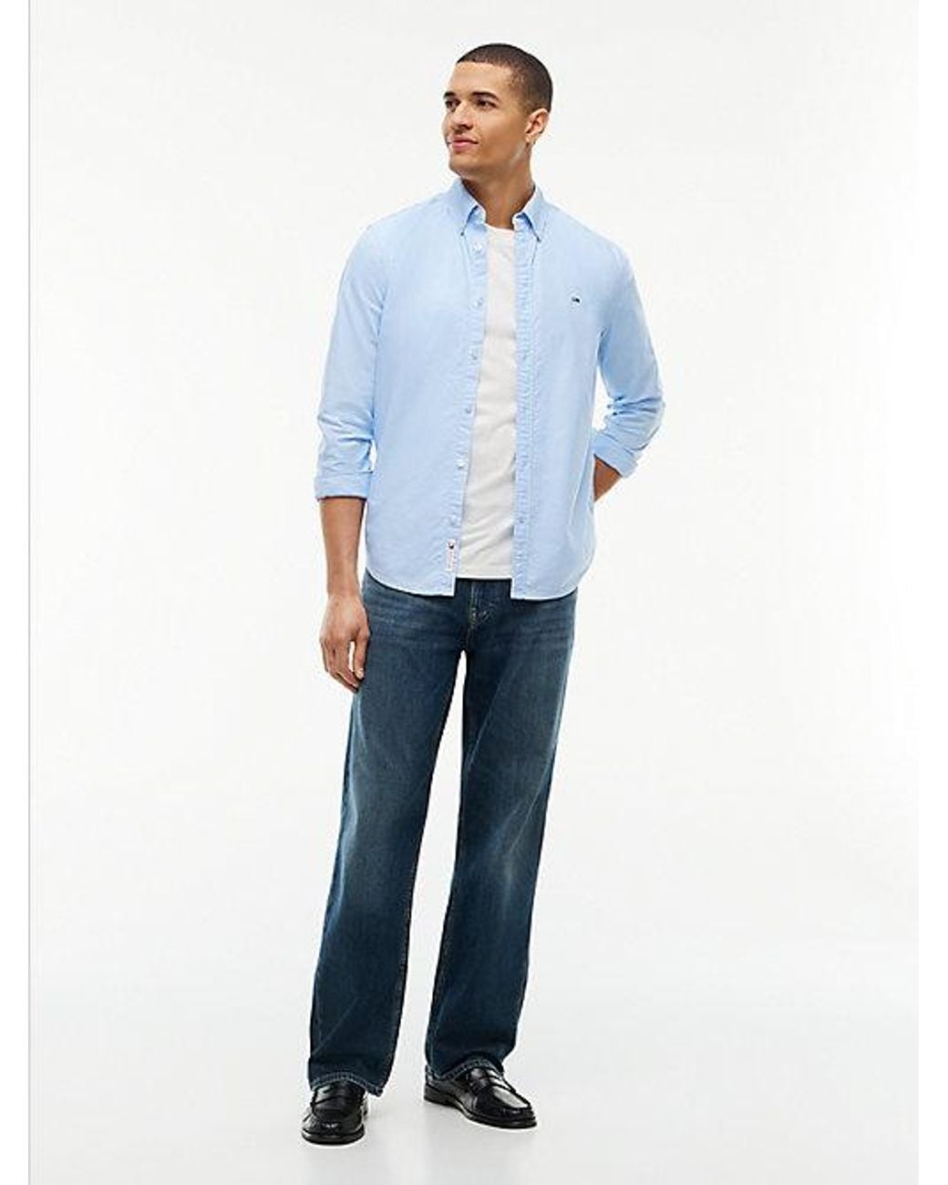 Tommy Hilfiger Blue Tommy Jeans Otis Straight Faded Jeans for men