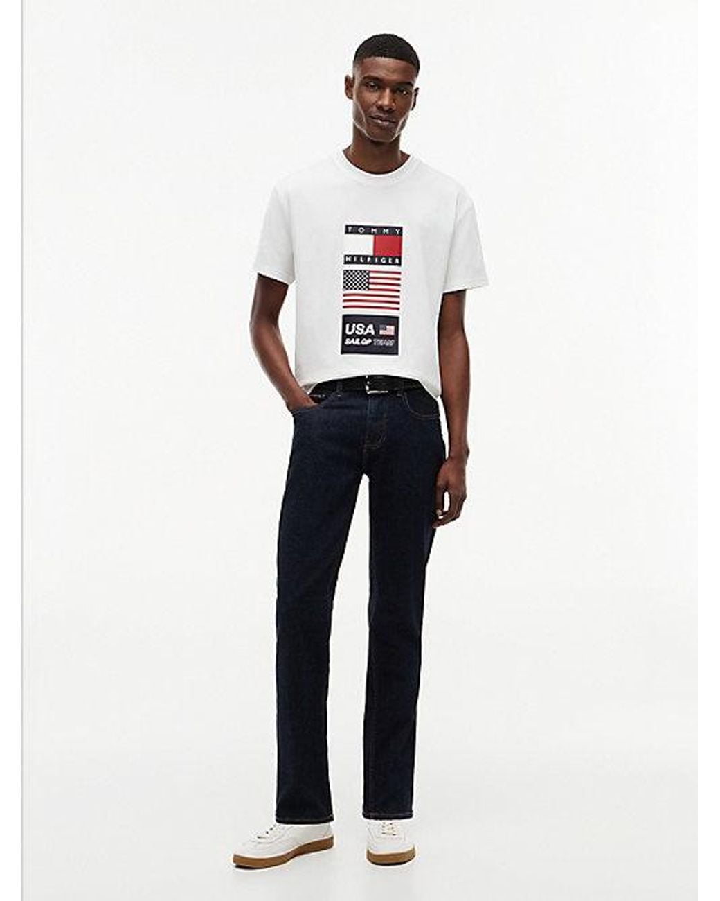 Tommy Hilfiger White Tommy X U.S. Sail Gp Team Logo T-Shirt