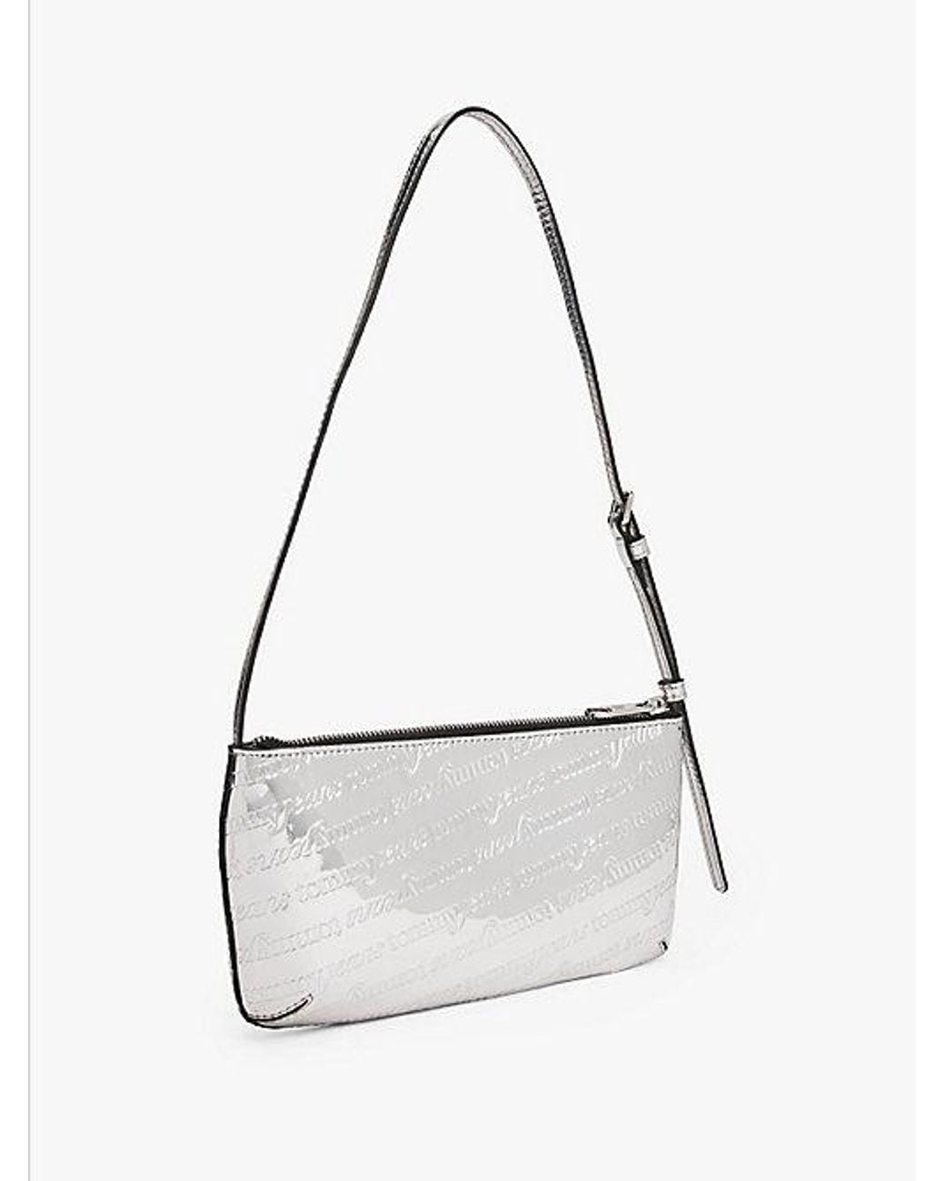 Tommy Hilfiger Tommy Jeans Metallic Debossed Logo Shoulder Bag