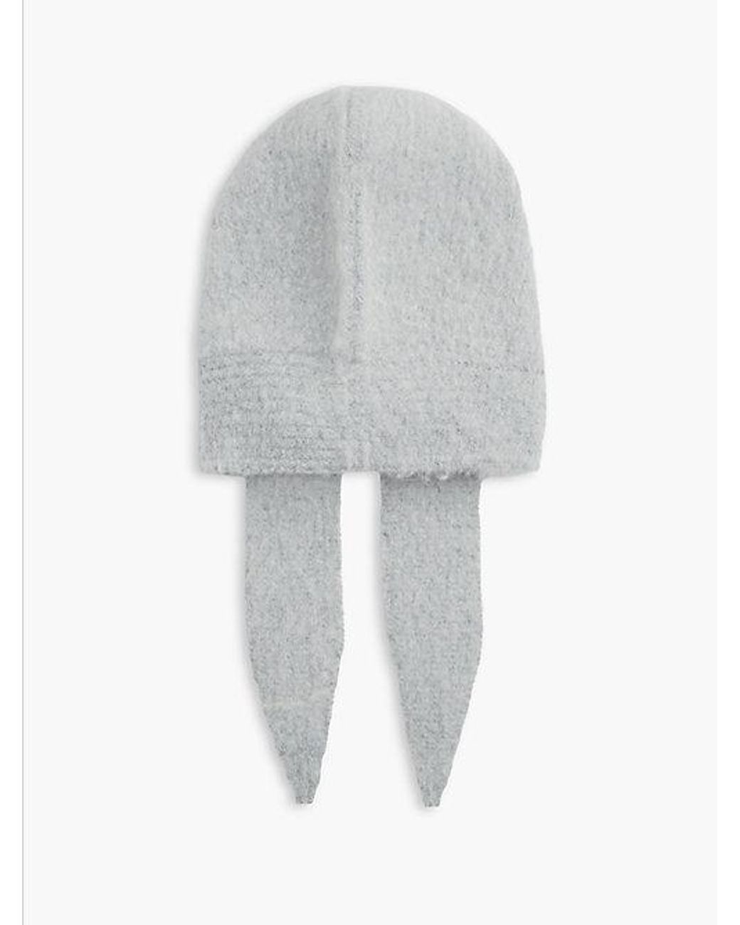 Tommy Hilfiger Gray Chic Knitted Hood With Alpaca
