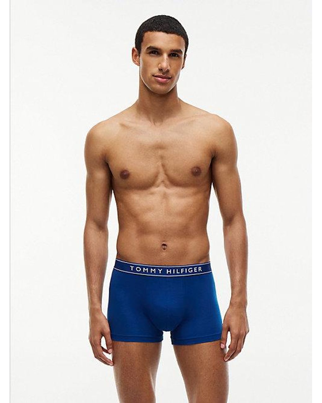 Tommy Hilfiger Multicolor 5 Pack Essential Logo Waistband Trunks for men