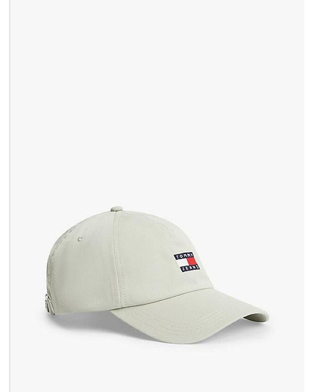 Tommy Hilfiger White Heritage Logo Baseball Cap