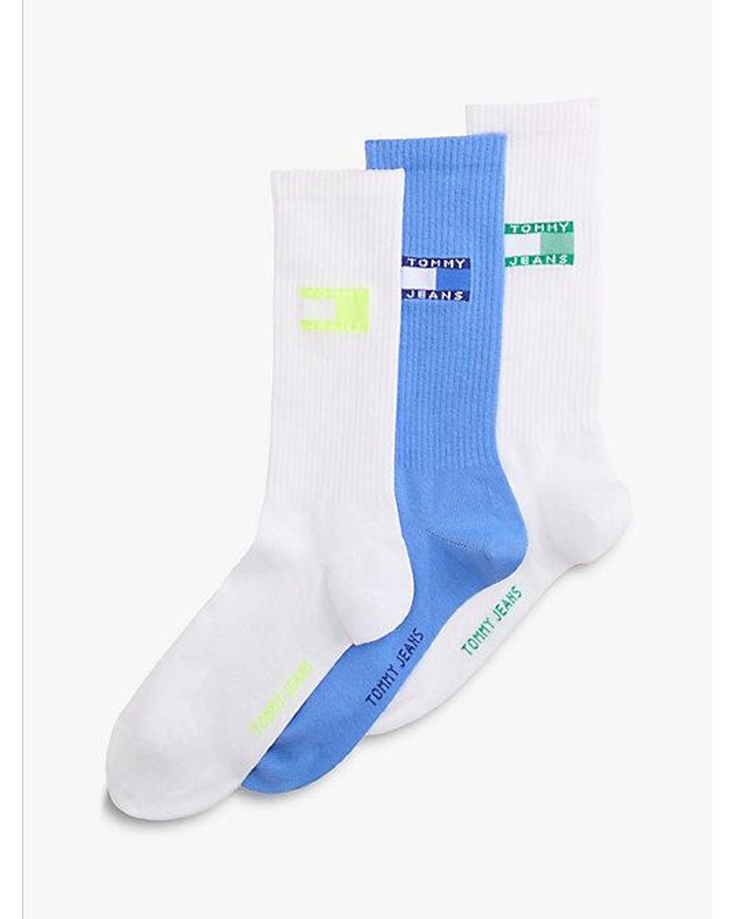 Tommy Hilfiger Pink 3 Pack Logo Socks Gift Box