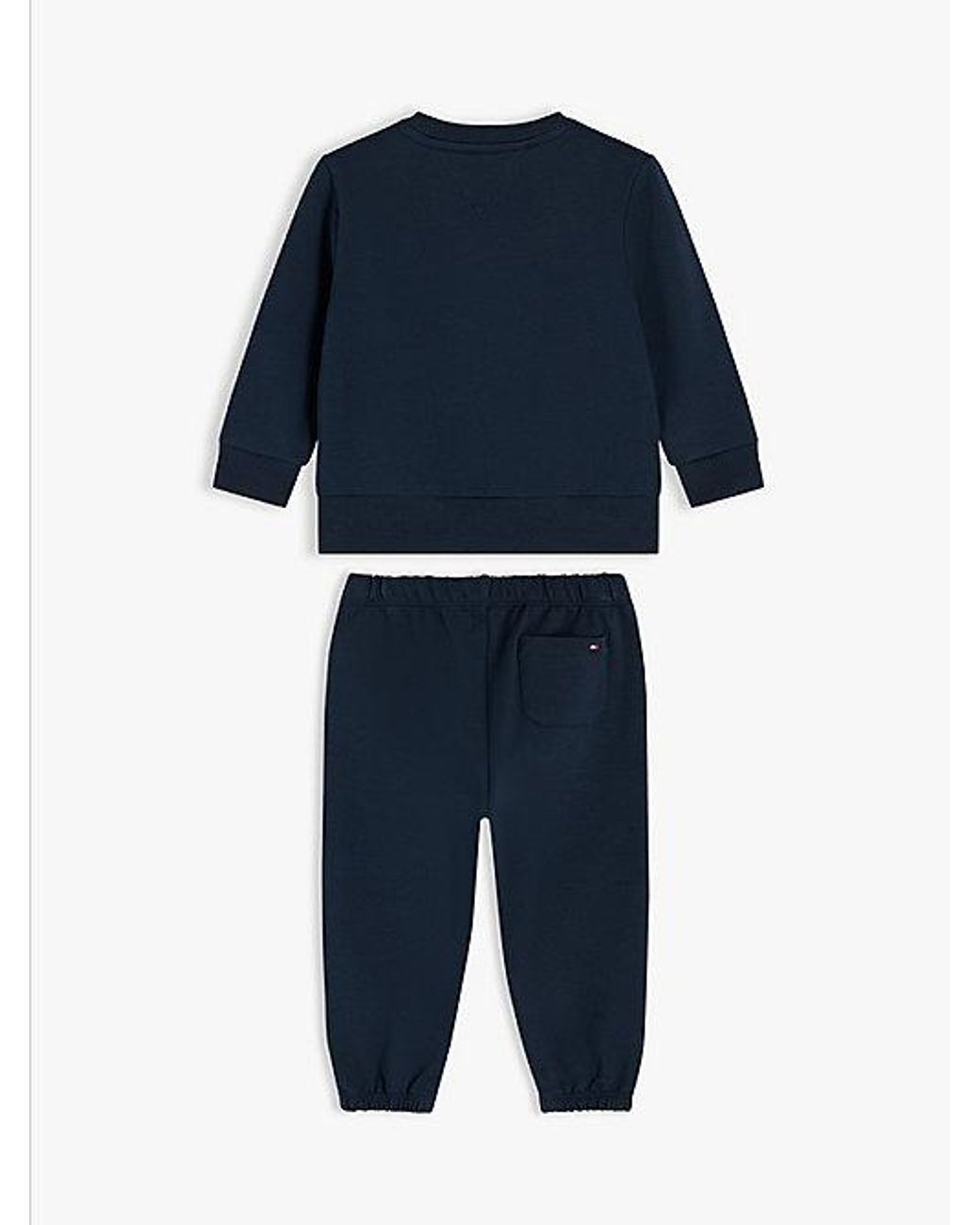 Tommy Hilfiger Blue Rope Logo Sweatshirt And Joggers Sets