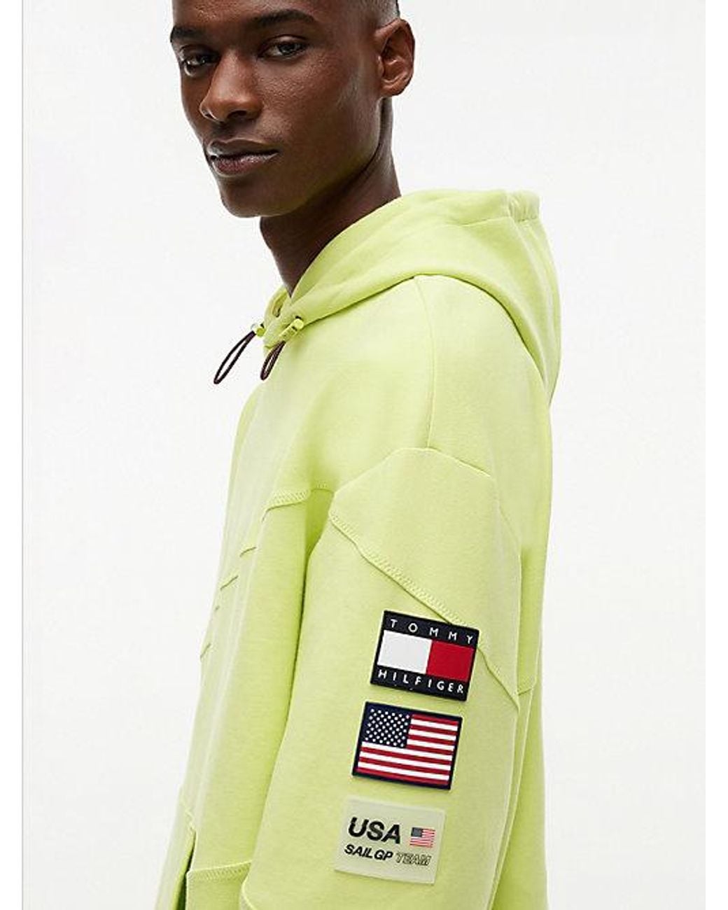 Tommy Hilfiger Green Tommy X Us Sail Gp Team Relaxed Hoody