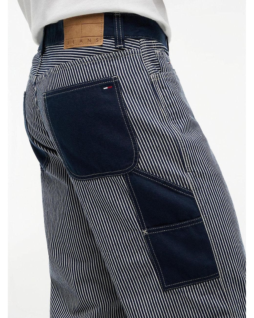 Tommy Hilfiger Blue Jaimie Relaxed Straight Carpenter Jeans for men
