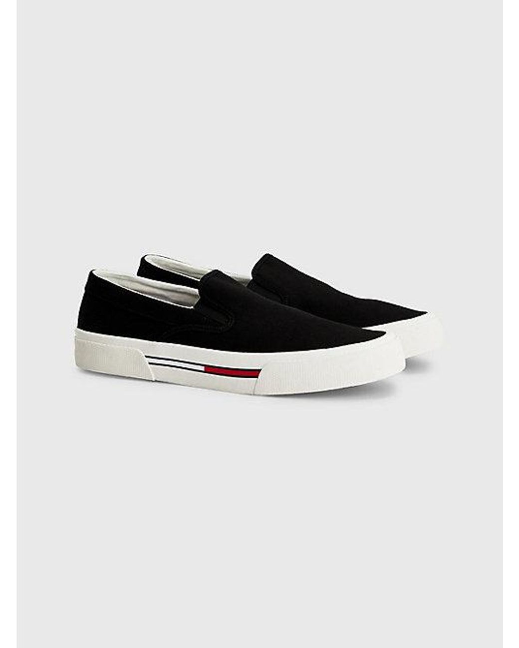 Zapatillas de lona sin cordones hombre cheap