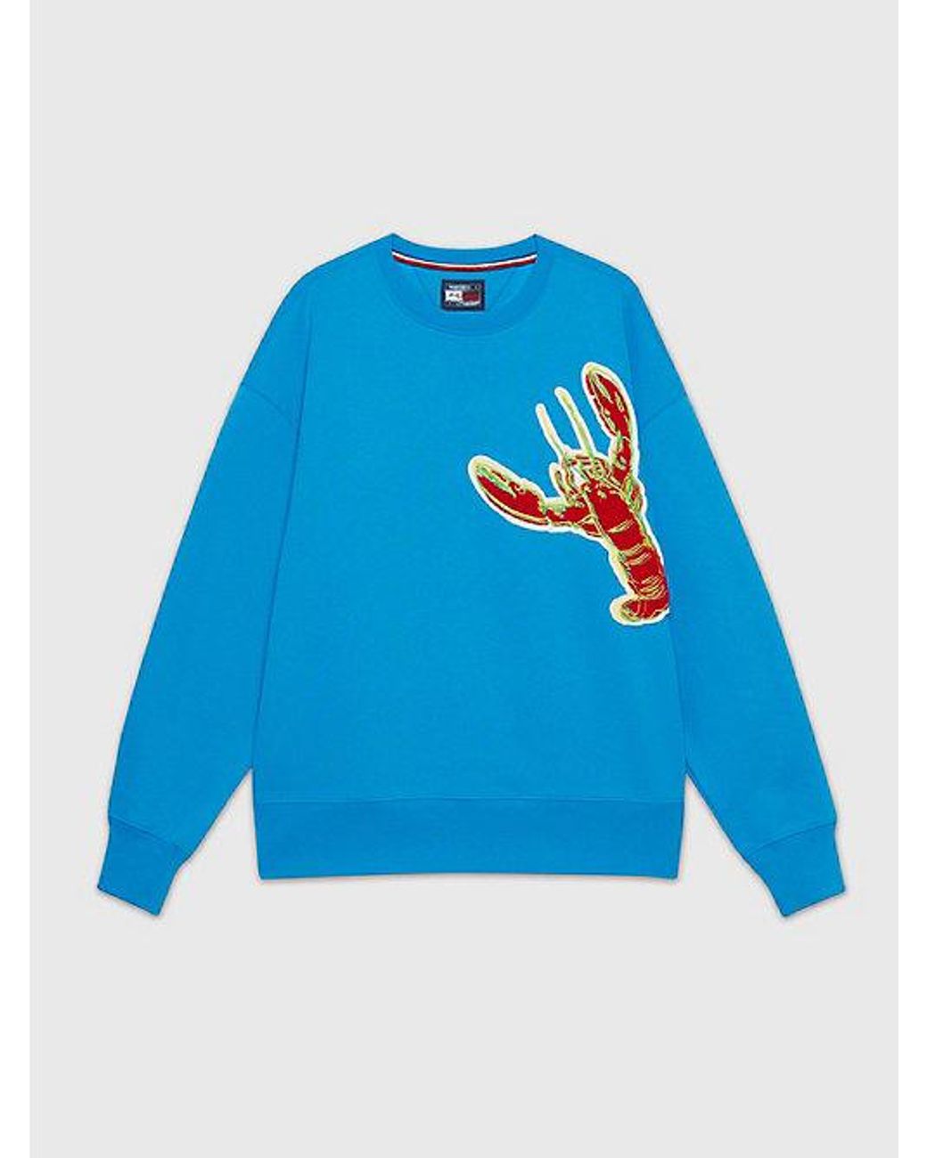 Hummer-Print Lyst Sweatshirt in für mit Herren Blau X Tommy Warhol DE | Hilfiger Andy