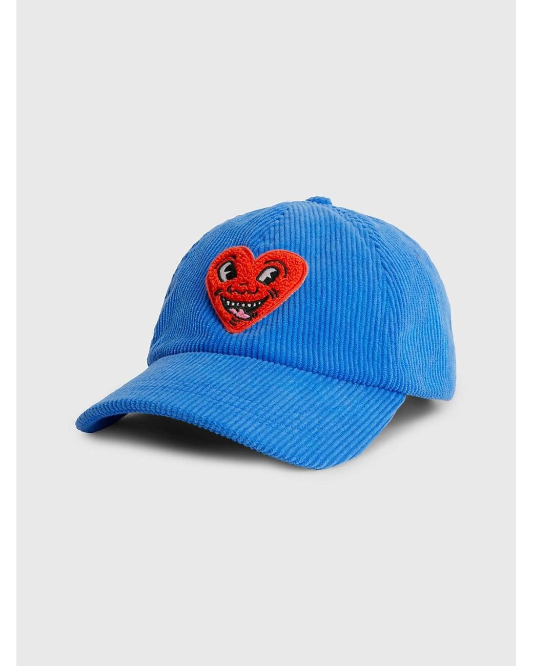 Tommy Hilfiger Tommy X Keith Haring Corduroy Baseball Cap in Blue | Lyst UK