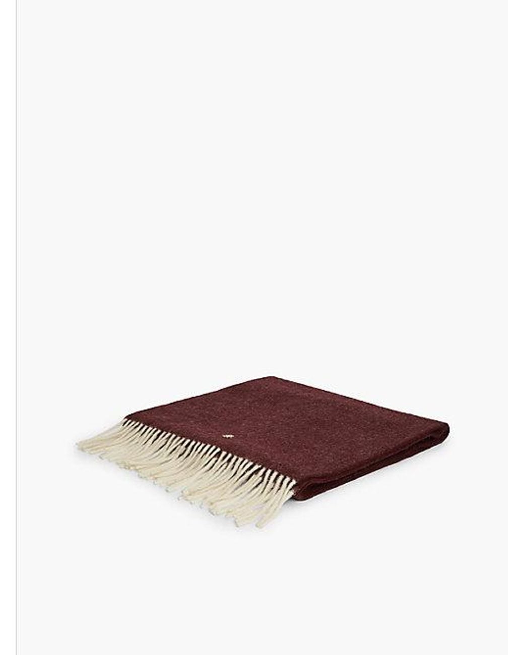 Tommy Hilfiger Red Chic Pure Wool Scarf