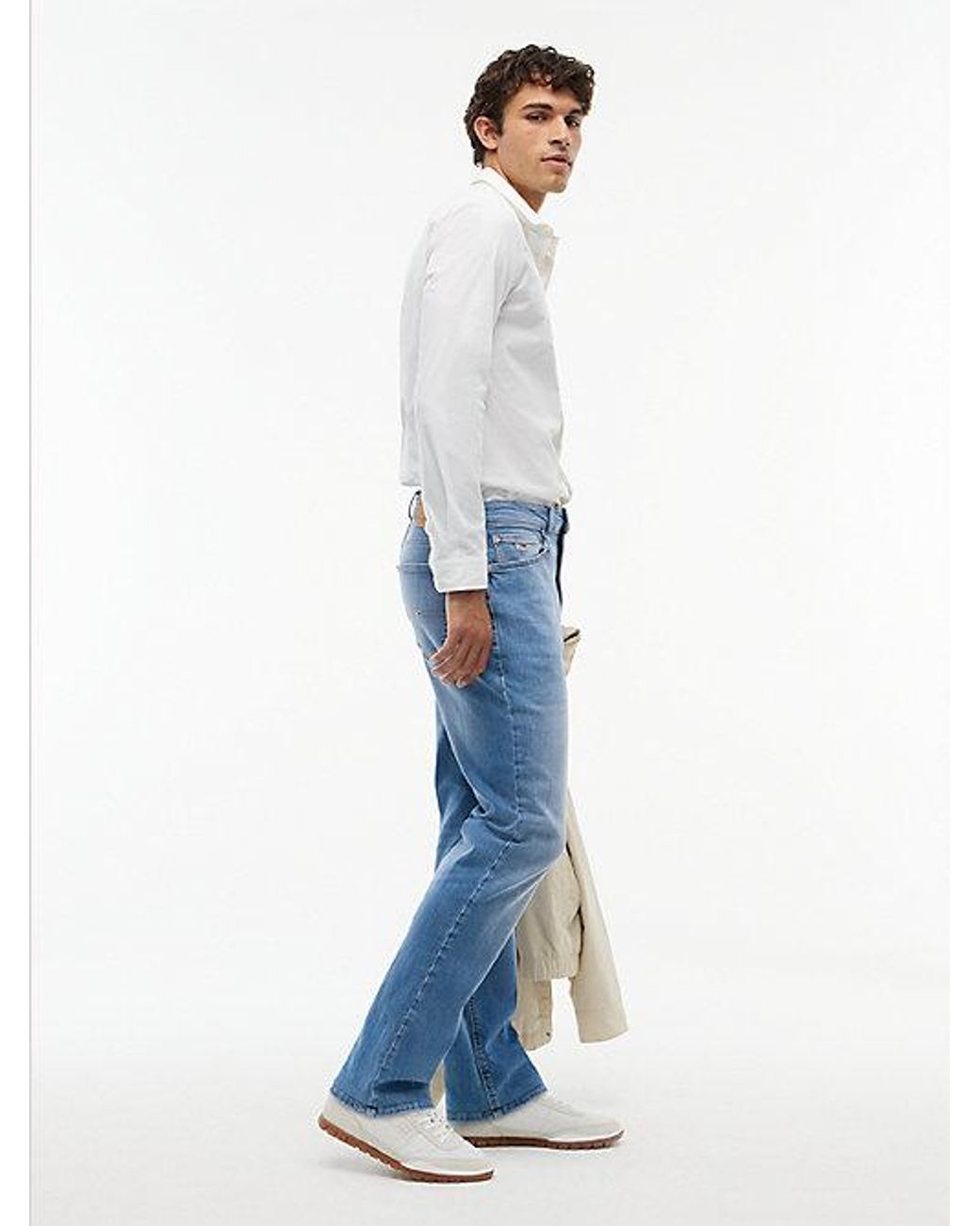 Tommy Hilfiger Blue Ryan Slim Straight Jeans for men