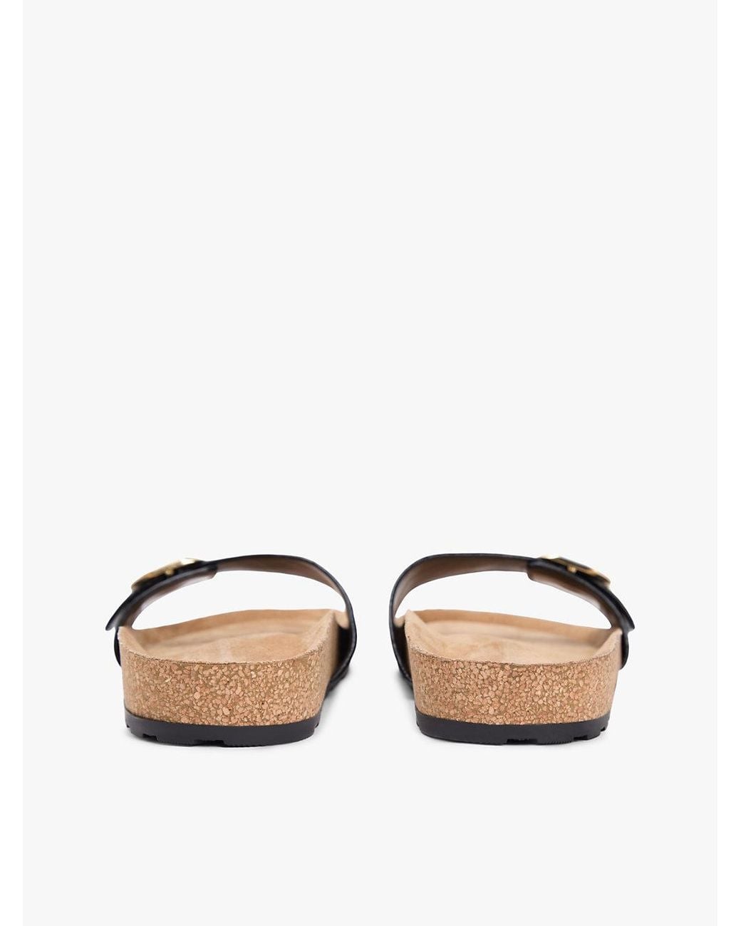 Tommy Hilfiger White Cork Footbed Slip-On Sandals