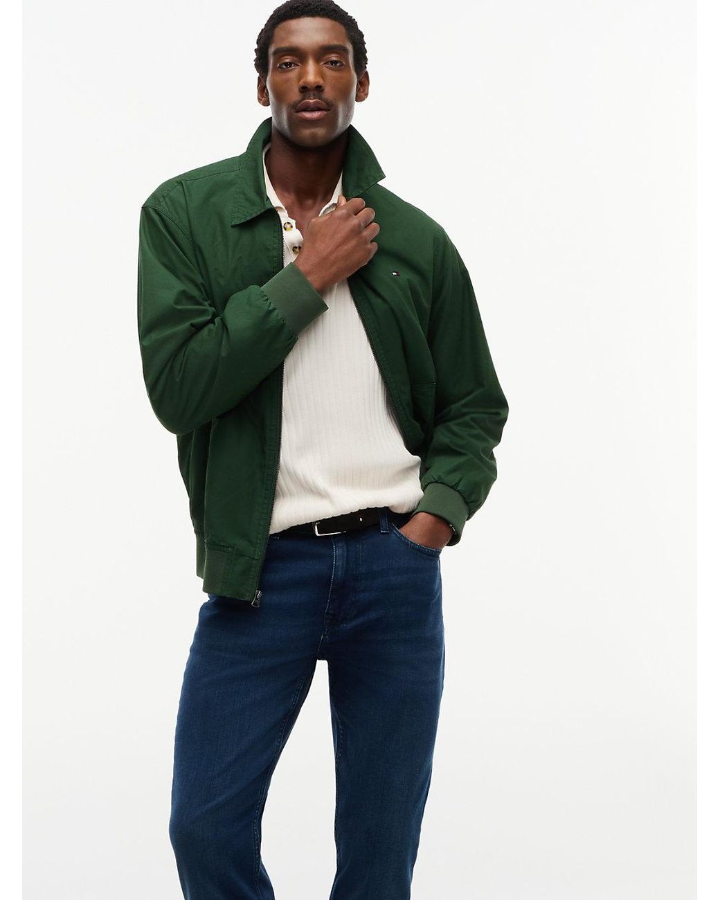 Tommy Hilfiger Blue Bleecker Slim Jeans for men