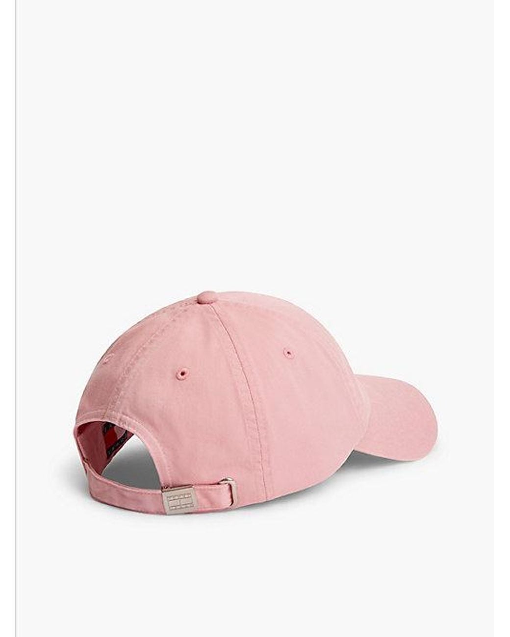 Tommy Hilfiger Pink Tommy Jeans Heritage Logo Five Panel Baseball Cap