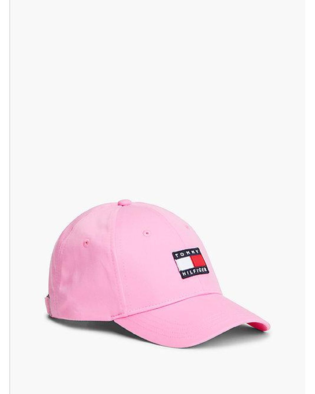 Tommy Hilfiger Pink Kids Heritage Flag Logo Baseball Cap