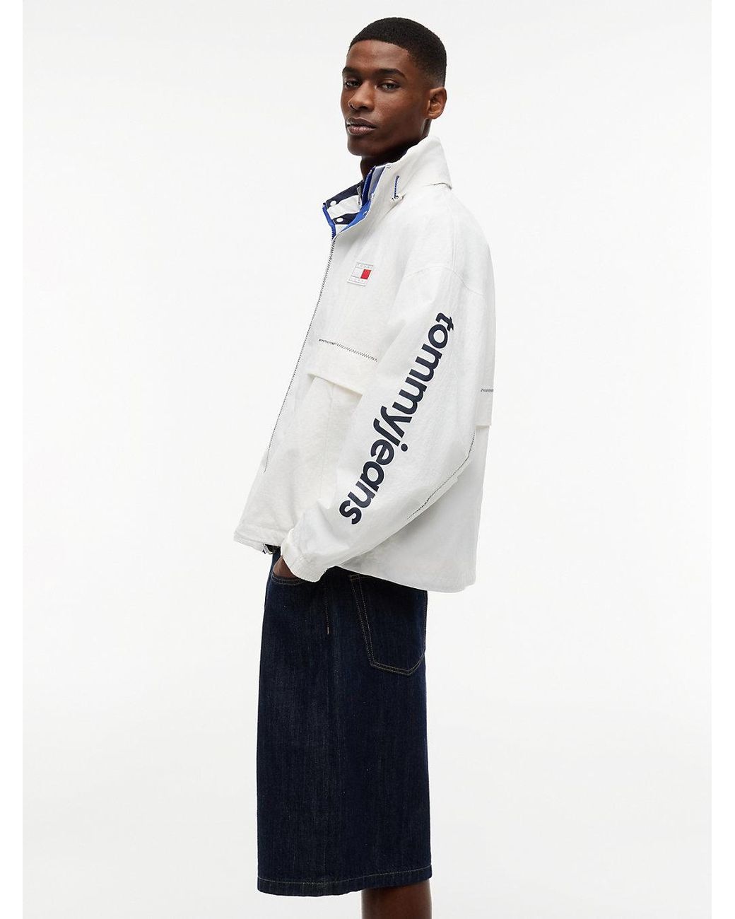 Tommy Hilfiger Blue Oversized Regatta Jacket for men
