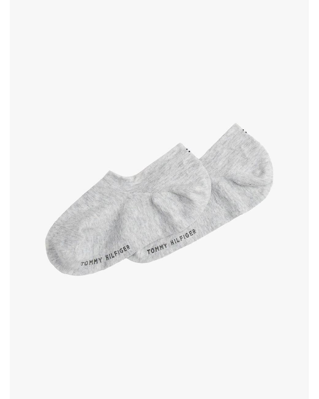 Tommy Hilfiger White 2-pack Footie Socks
