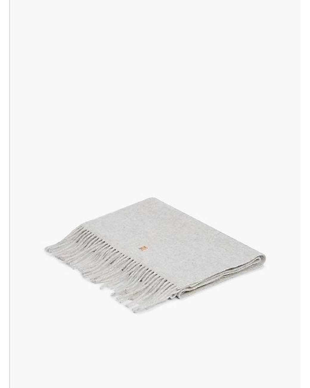 Tommy Hilfiger White Chic Pure Wool Scarf