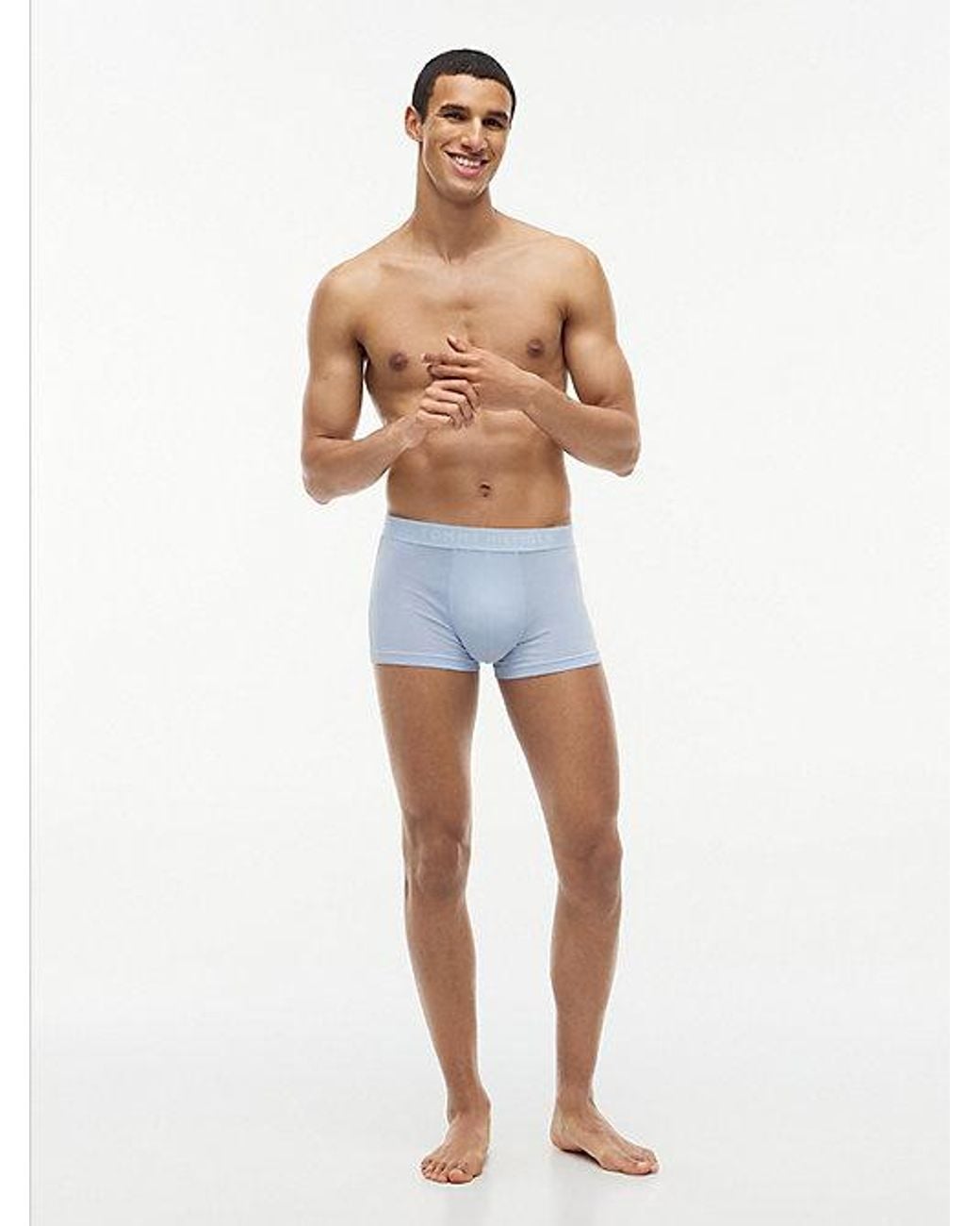Tommy Hilfiger Gray 3 Pack Essential Logo Waistband Trunks for men