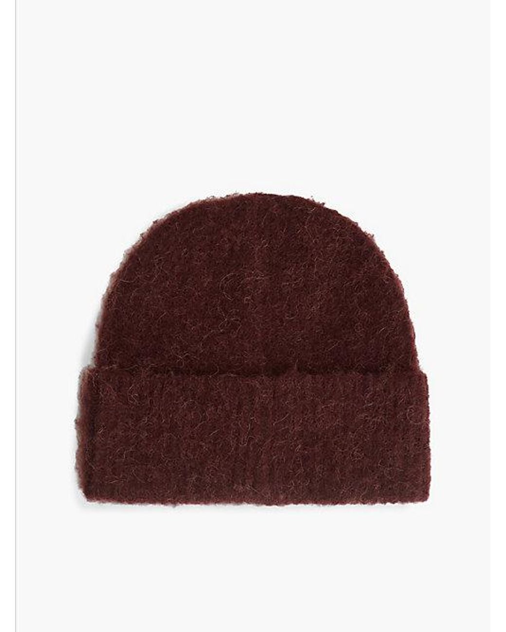 Tommy Hilfiger Red Chic Beanie With Alpaca