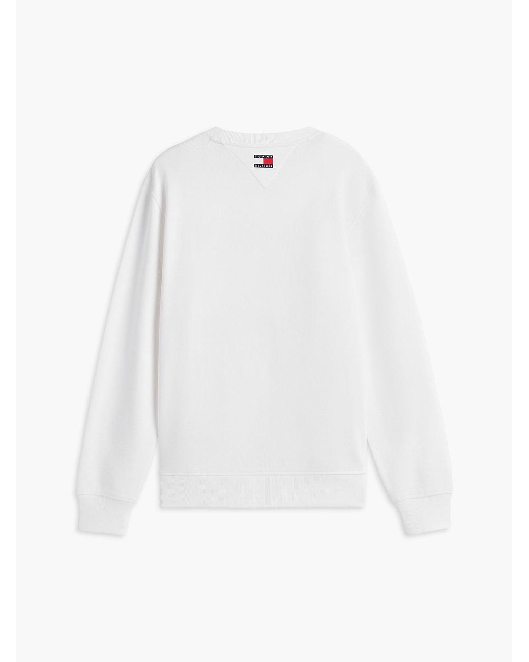 Tommy Hilfiger White Th X Cadillac Formula 1 Team Chevron Sweatshirt