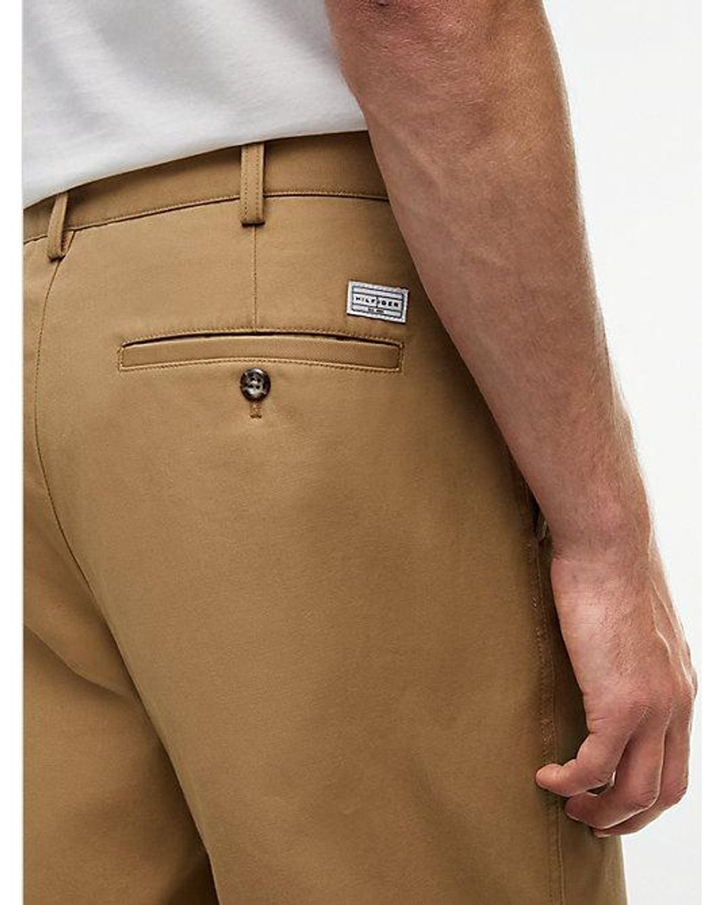 Tommy Hilfiger Natural River Relaxed Straight Leg Chinos for men