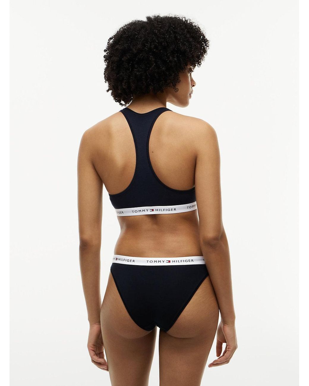 Tommy Hilfiger Blue Repeat Logo Waistband Briefs