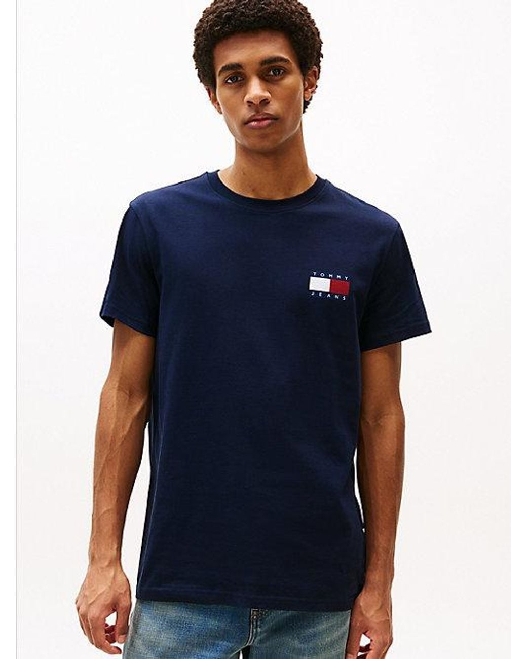Tommy Hilfiger Blue 2-pack Logo Slim Jersey T-shirts for men