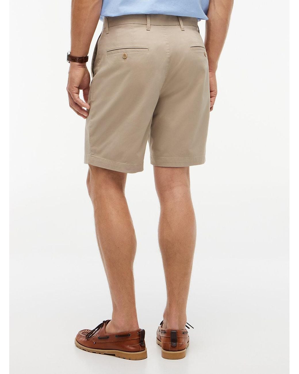 Tommy Hilfiger Blue Dover Twill Regular Fit Chino Shorts for men