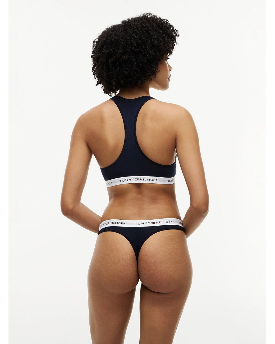 Tommy Hilfiger Blue Tommy Icons Unlined Bralette