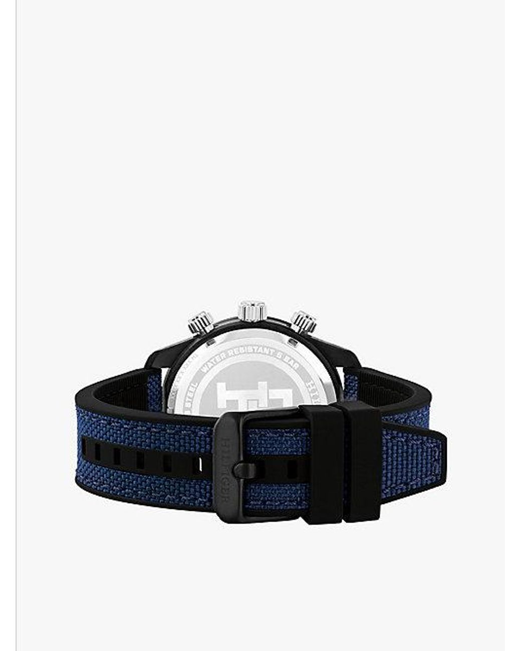 Tommy Hilfiger Blue Th Monogram Navy Chronograph Watch for men